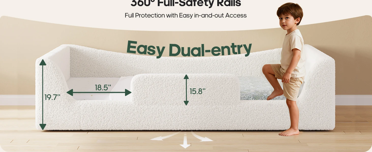 Twin Floor Bed