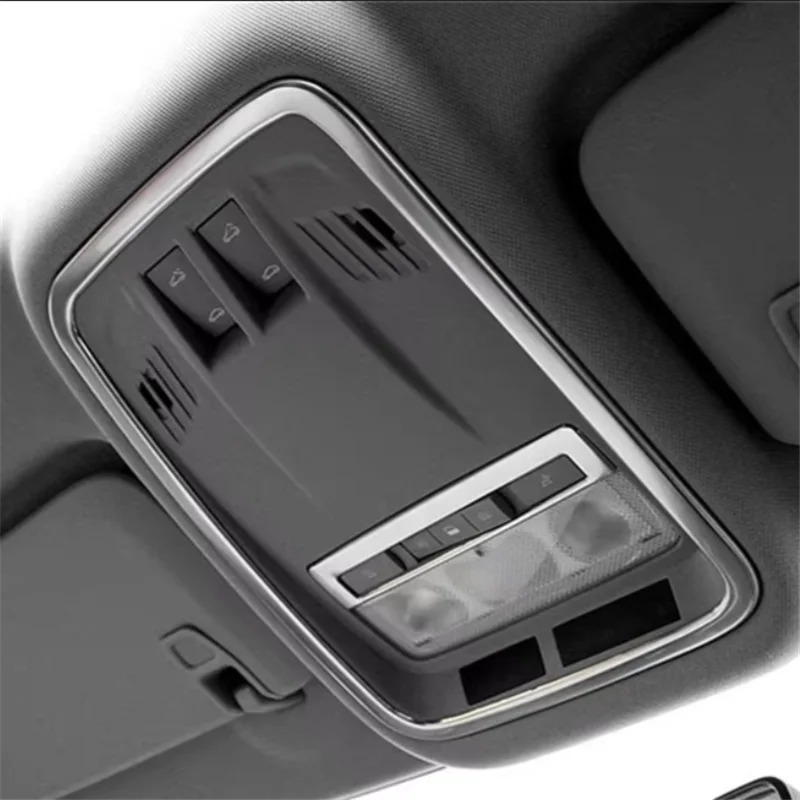 WELKINRY For Chevrolet Cruze J400 2nd Generation 2016-2021 Holden Astra 7th Gen Front Car Roof Top Reading Lamp Light Cover Trim