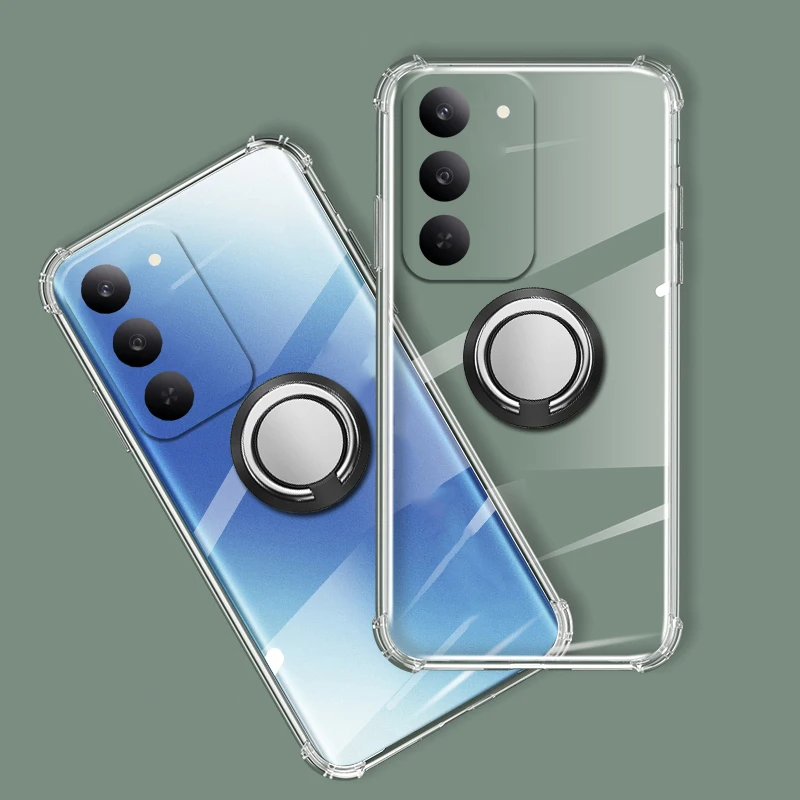 

Auroras For Redmi 15 4G 5G 15C Case Clear Airbag Corners Soft Shell For Redmi 15C 15 5G Shockproof Back Cover