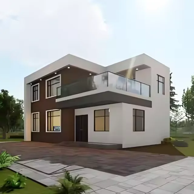 Steel Structure for Villa for House and Office for Living Room