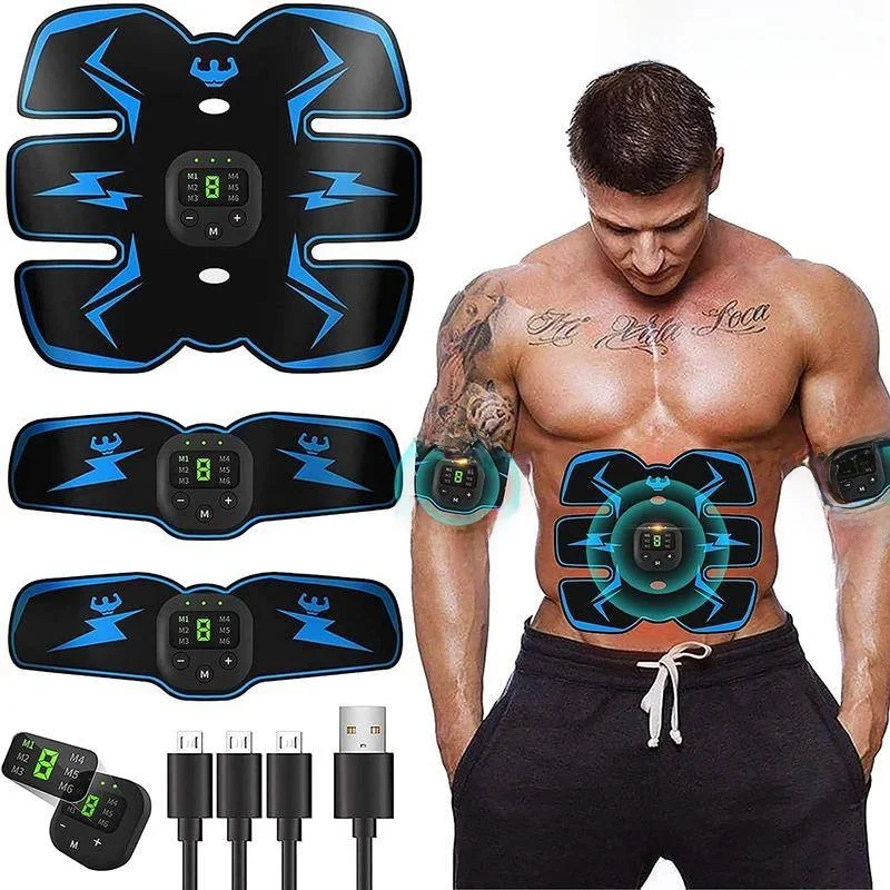 

Smart Wirel Muscle Stimulator Trainer Fitn Abdominal T Handle for Home Personal Care And Massage