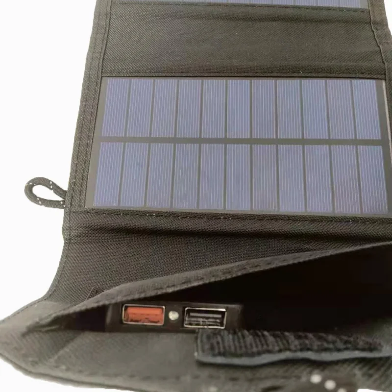 Solar Panel20WSolar Folding Bag Solar2USBFast Charging Portable Power Bank