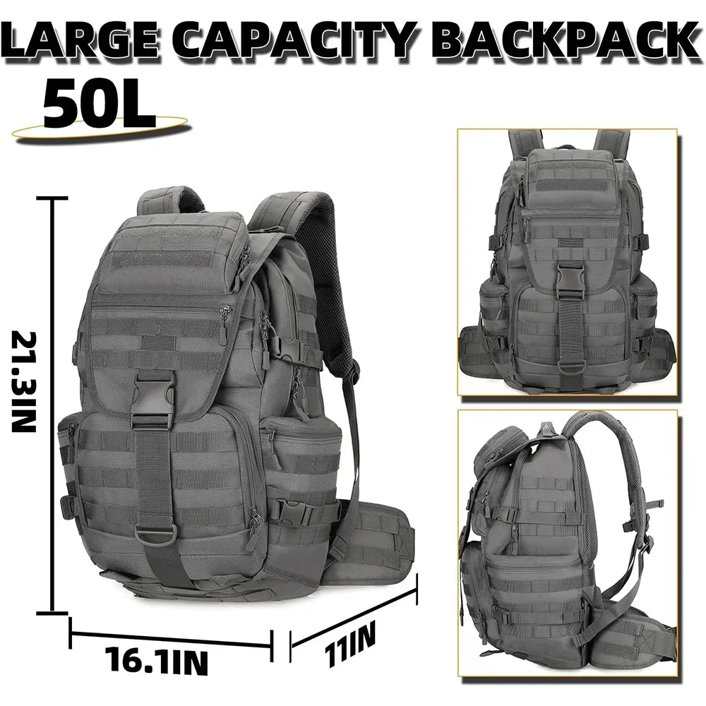 High Quality Military Tactical Backpack Waterproof Hunting Bag Outdoor Hunting Backpack Large Capacity Hunting Day Pack Mochila