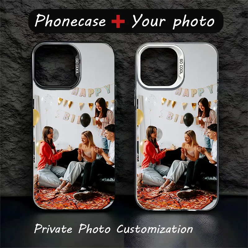 Capa de Celular Personalizada com Foto IMD Anti-Queda para iPhone 17 16 15 14 13 12 11 Pro Max Mini E SE20 22 Air XS XR 7 8 Plus