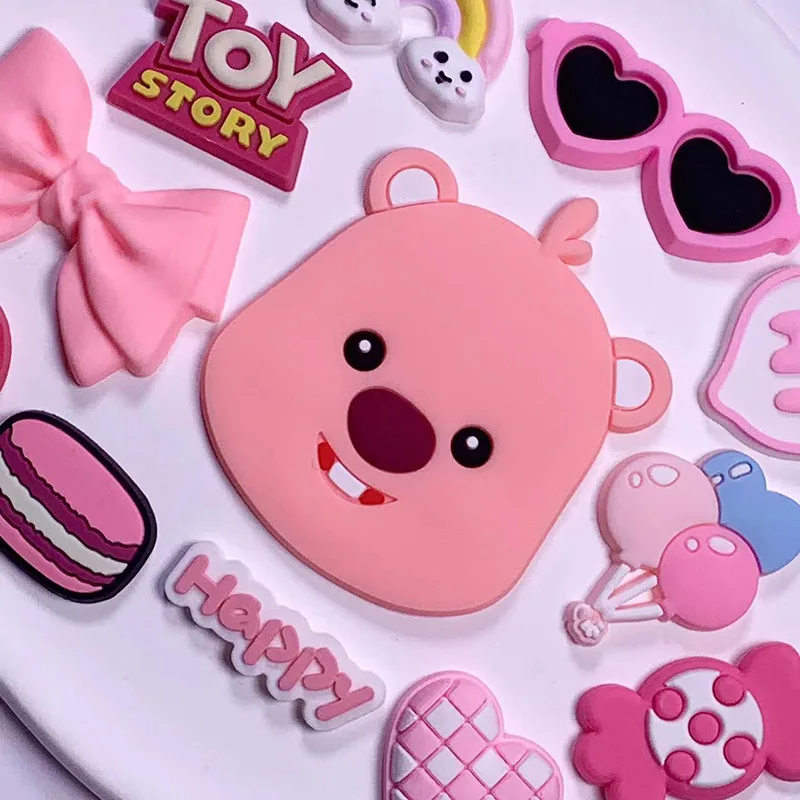 Aksesoris Sepatu DIY Loopy Ruby Dropper Kartun Lucu, Hadiah Pesta