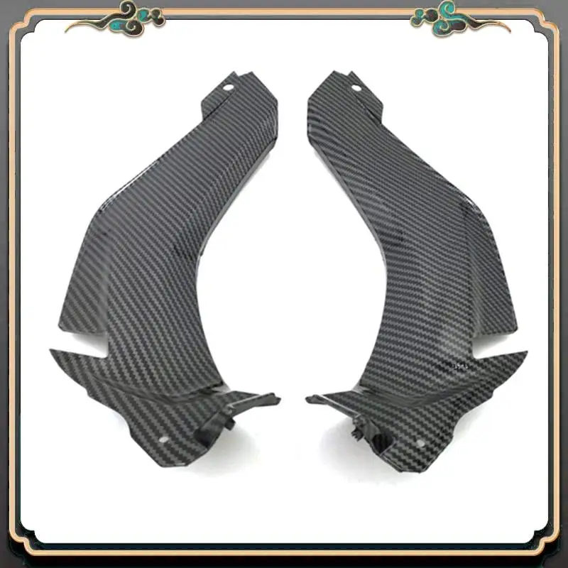 

M45K-Motorcycle Front Dash Handle Bar Air Cover Fairing Carbon Fiber For Kawasaki ZX-10R ZX10R 2011-2015