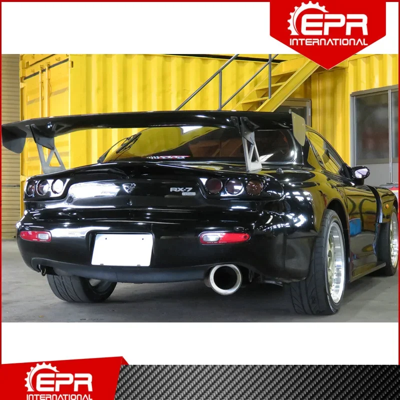 For RX7 FD3S RE GT2 Carbon Fiber Spoiler Trim FD3S Racing Part Body Kit RX7 Carbon GT Wing Accessories