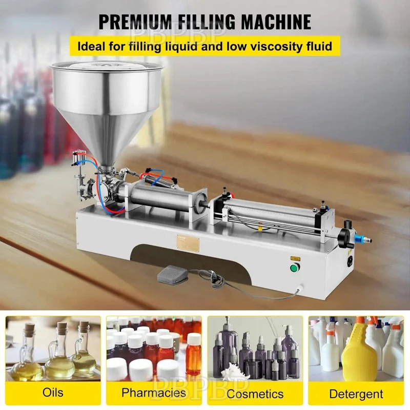 Máquina Automática de Llenado de Pasta PBOBP con Bomba de Rotor para Línea de Envasado de Salsas Picantes, Mantequilla de Cacahuete y Mayonesa