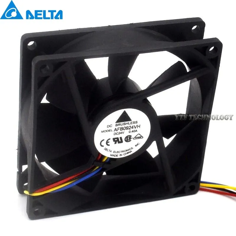 New and blower fan AFB0924VH 9225 92mm 24V 0.40A blower cooling fan 92*92*25mm for Delta