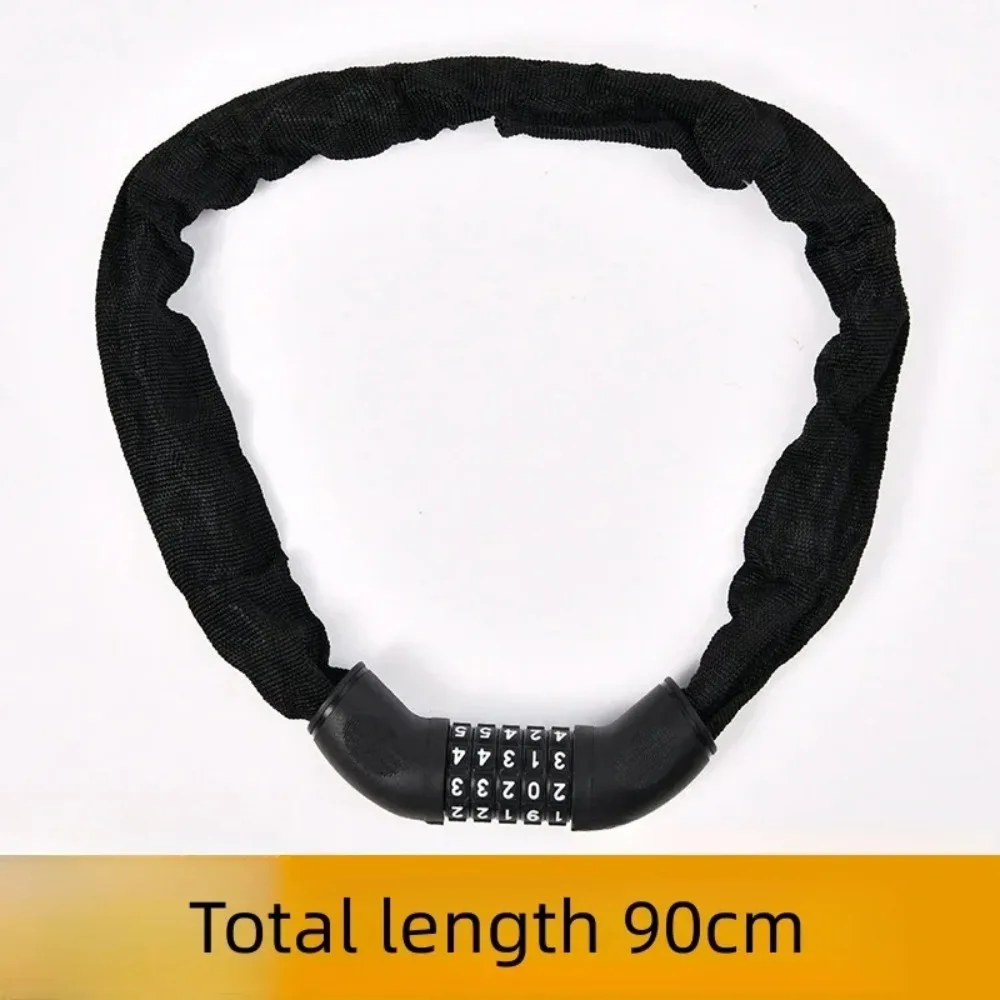 

Portable Bicycle Anti-Theft Lock Chain Lock Motorcycle Electric Car Combination Lock Used For Mountain Bikes