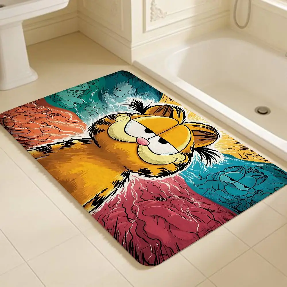 Fashion G-Garfields Entrance Door Mat Nordic Style Home Doormat Bathroom-Toilet Mats Bedroom Hotel Decor Mat