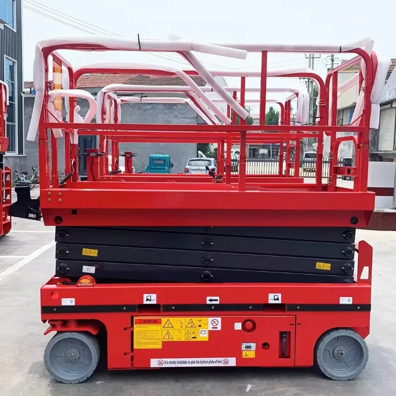 YG 3m 4m 6m 8m 10m 12m 14m  Lift Aerial Work Platform Electric Self Propelled Scissor Lifts Hydraulic Lift Table for Sale