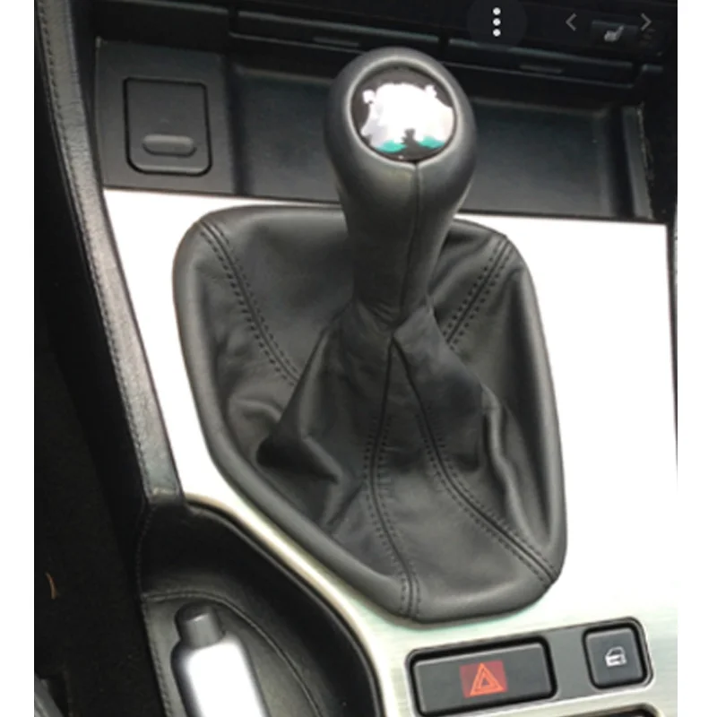 Gear Shift Knob Lever Change Gearbox Shifter Cover For BMW 5 series E39 1995-2003 Manual Selector Car Accessories