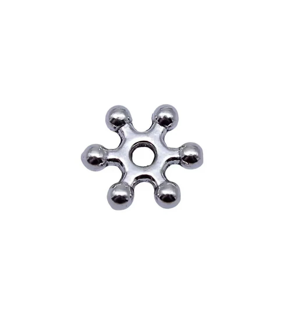 

40pcs 11mm ,hole 2mm Zinc alloy metal spacer beads for jewelry handmade HW3261