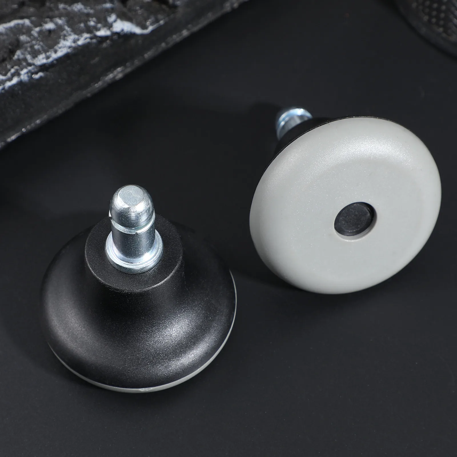 5pcs Chair Roller Wheels Replacements Computer Caster Desk Carpet Casters Office Universal Standard Size Pu Casters Wheels