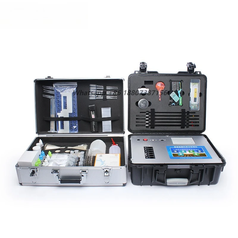 Professional Portable 220v Lab Soil Analyzer Nutrient Detector for Agriculture Water Plant Testing Lithium Battery Operated