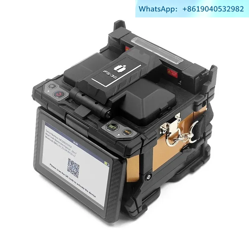 Fiber fusion splicer IFS-36/55M/15A/15M Pro + automatic light brazing machine