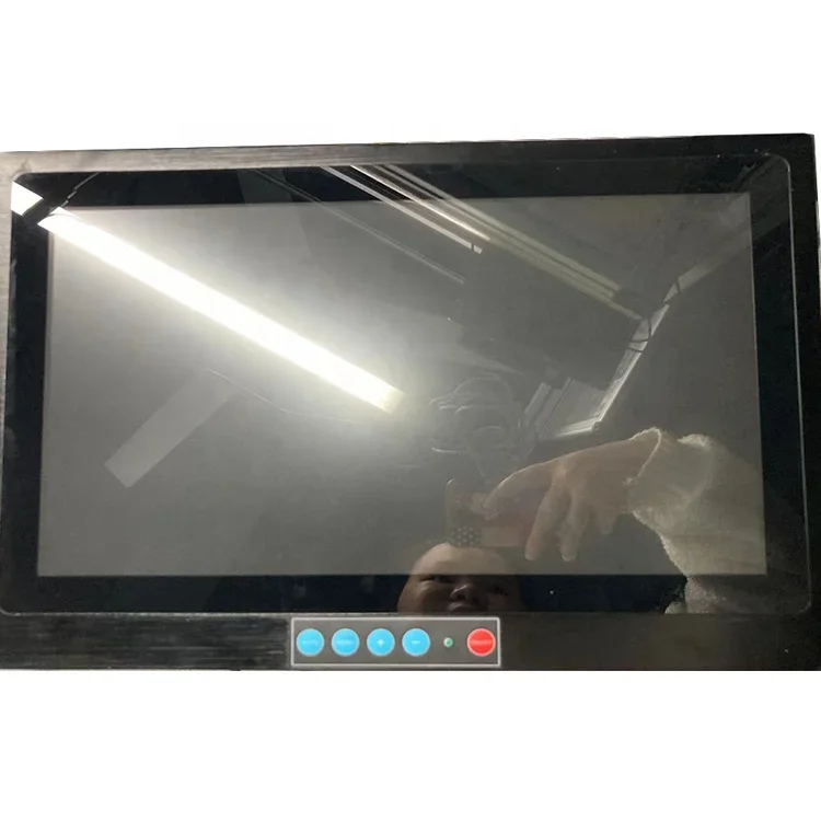 Aluminum full waterproof IP65 front panel IPS screen 15.6 inch 1920*1080 touch screen win10 all-in-one pc