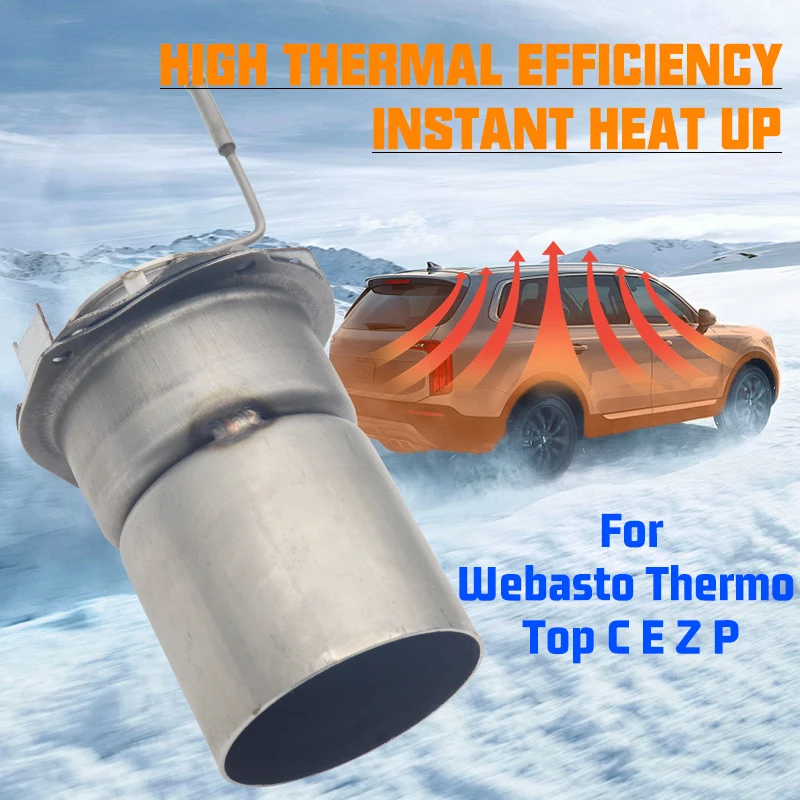 

Square Hole Burner 12V 5KW Air Diesel Parking Heater Combustion Chamber for WebastoThermo Top C E P Z Camper Parking Heater Pars