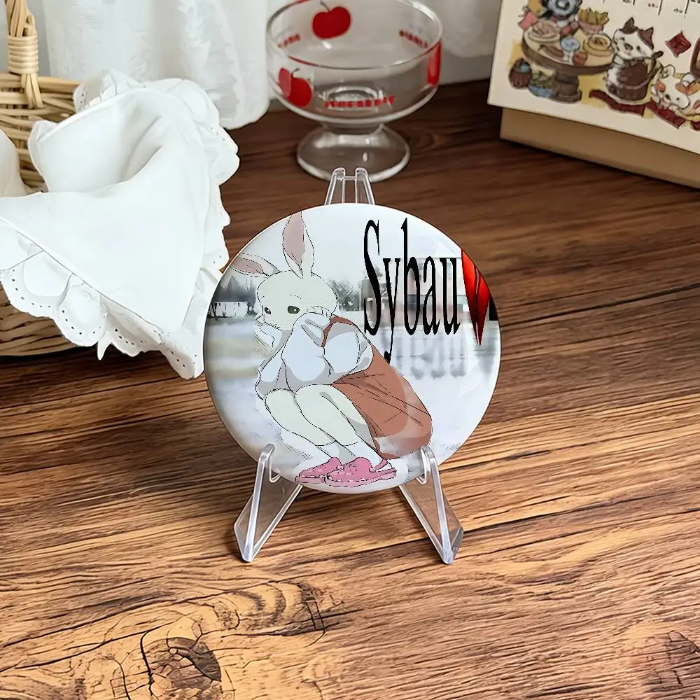 Cute H-Haru Badge Pins For Friend, Backpack, Clothing, Collectible Accessories, Jewelry Gift