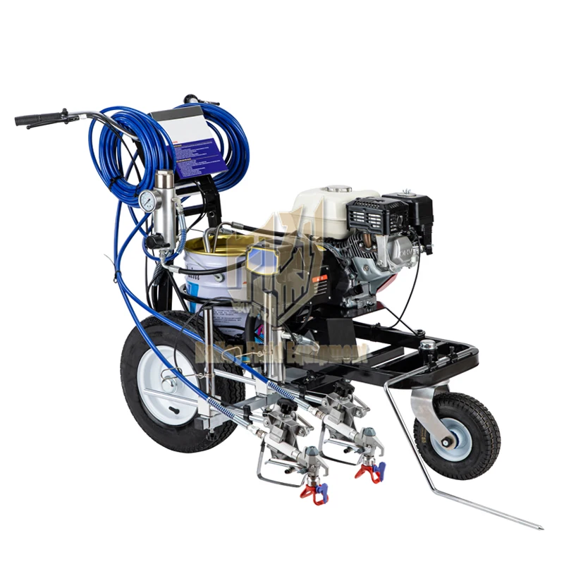 

Dual Gun Cold Spray Road Marking Machine for Painting Walls