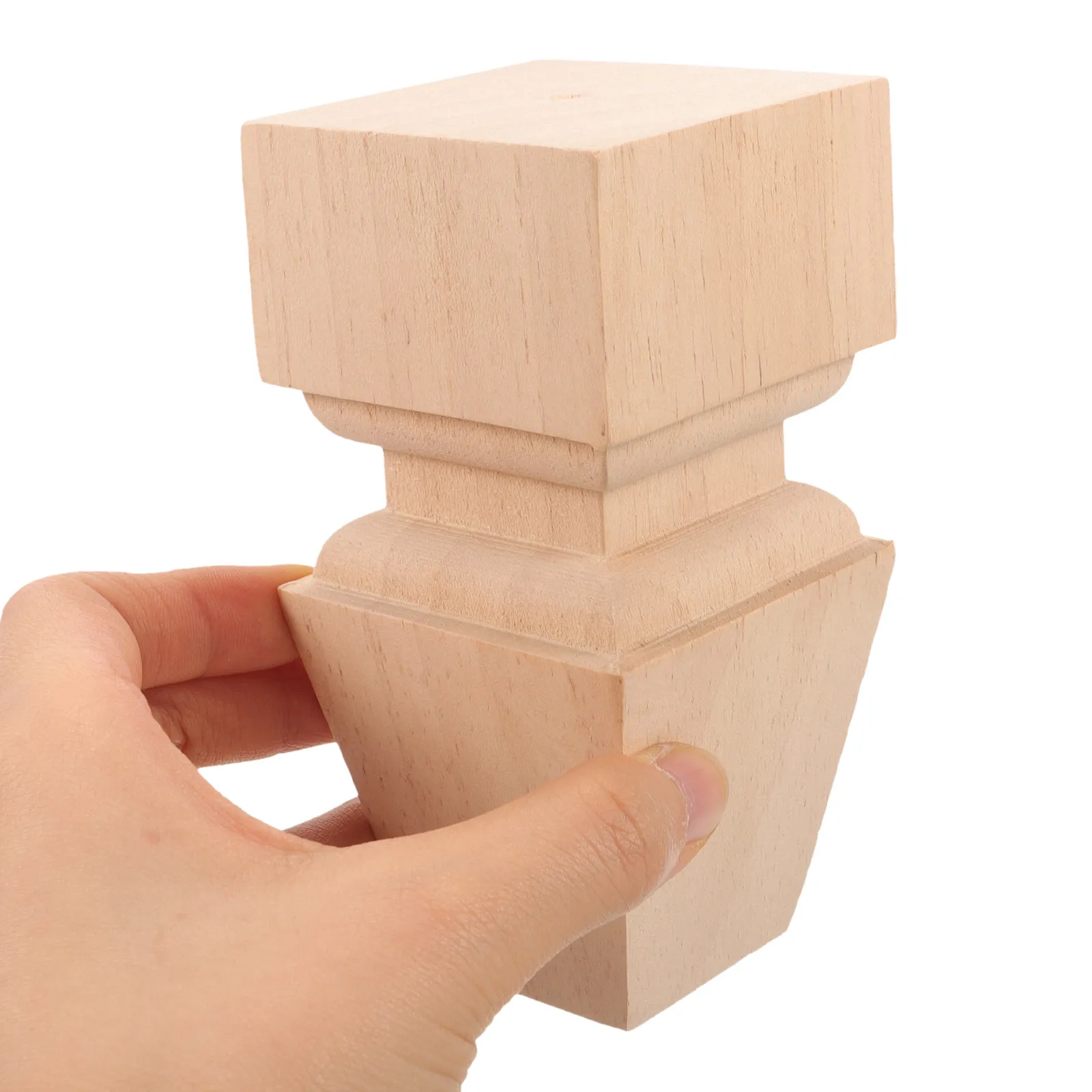 

Wooden Furniture Legs Replacement Set for Chairs Tables Cabinets Sofas Beds Dressers Shelves Display Racks Plant Stands