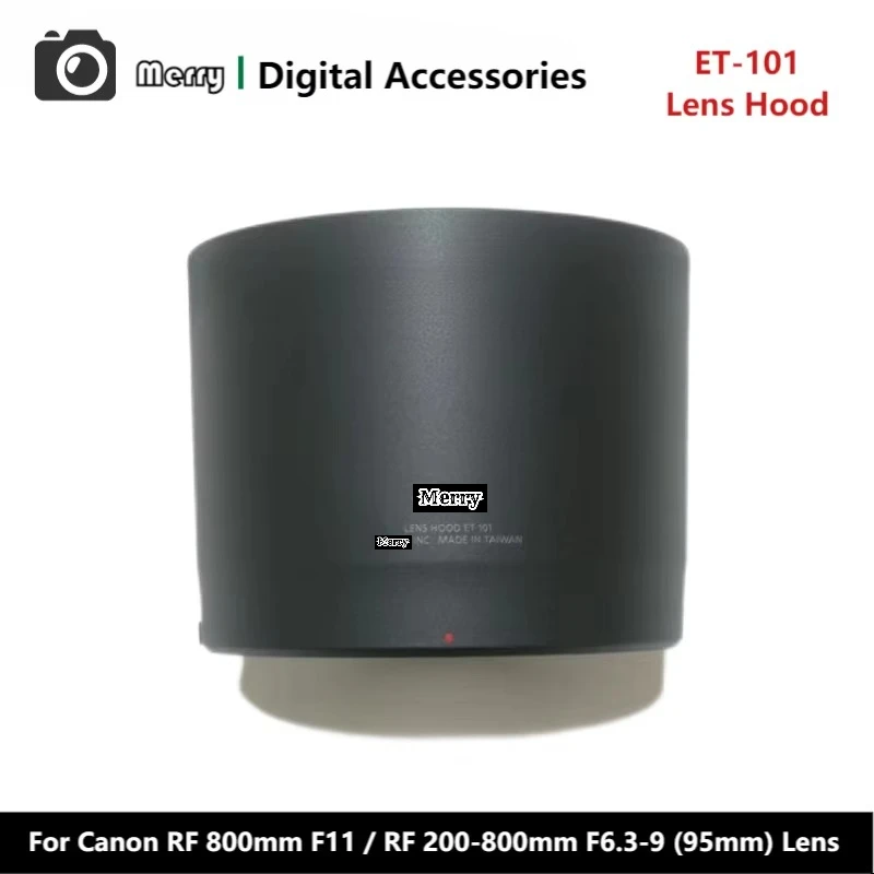 

New Original Genuine Front Lens Hood ET-101 For Canon RF 800mm F11 IS STM / RF 200-800 F6.3-9 IS USM (95mm) Camera Lens
