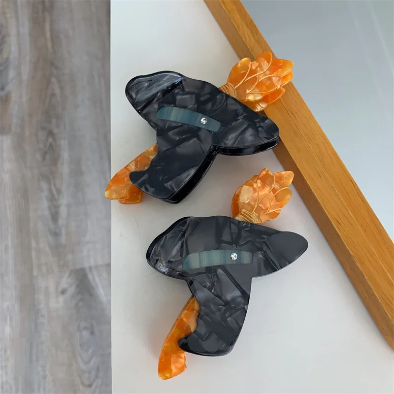 2024 Halloween-Serie Acetaat Haarclips Creatief Ontwerp Heksenhoed Haarklauwen Haai Clip Geschenken Haaraccessoires Voor Meisjes