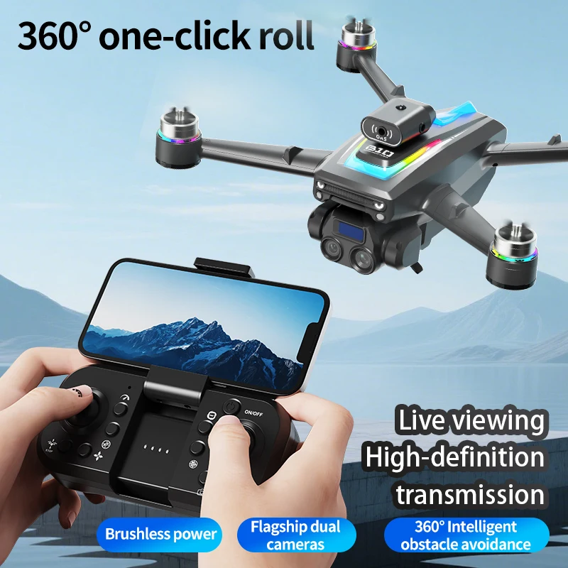 New B10S Drone 8K Professional HD Dual Camera Brushless Obstacle Avoidance Aerial Photography Foldable Quadcopter Toys Gifts - view 8