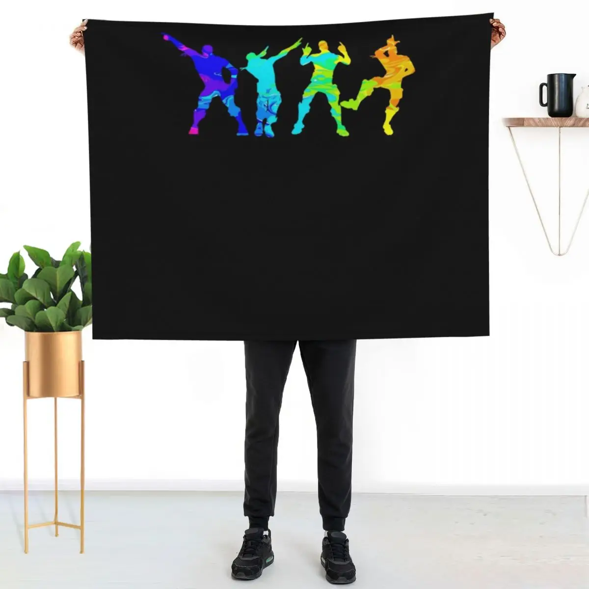 Battle Royale Dance of Victory Throw Blanket Extra Large Throw Thins Summer manga Beach Softest Blankets