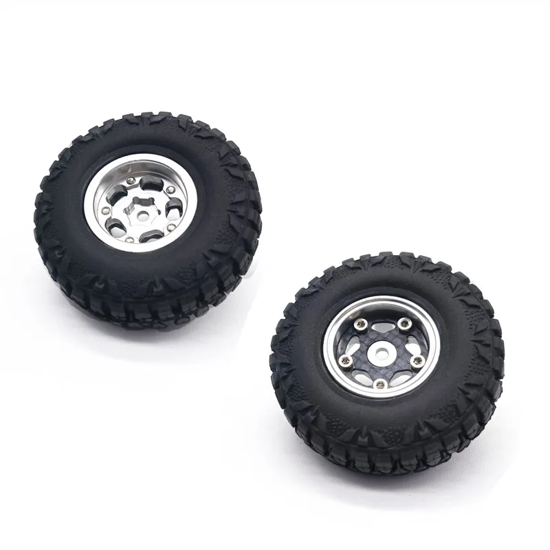 

KYX Racing CNC Machined Aluminum Wheel Upgrades Parts for 1/24 RC Crawler Car Axial SCX24 Deardbolt JLU C10 B-17 Gladiator