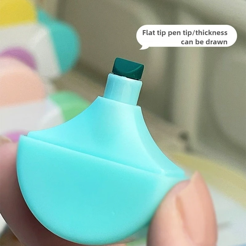 

Ручка-маркер в форме цветка, набор из 5 милых красочных маркеров для ведения журналов, принадлежностей для рисования и скрапбукинга, милых ручек