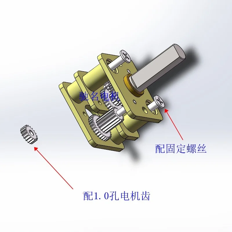 JGA12 Gear Reduction Box 12 Transmission 12GAN20 Motor 12GAN30 Reduction Motor Metal Tooth Box