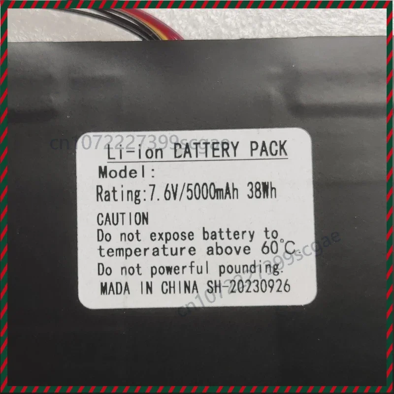 QT15S X15 AEC4493108-2S1P For IRU Q15A Laptop Battery 7.6V 5000mAh For Ipason MaxBook P1X P1X7GBJ41 P1X8GBJ41 P2 Pro Notebook