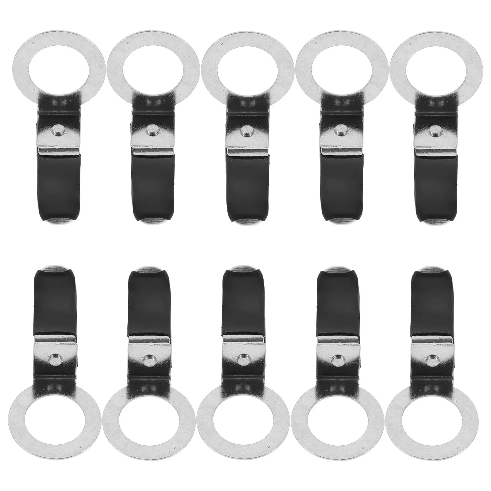 

10pcs Vent Clips Metal Scented Vent Clip For Diy Car Air Freshener Holder 360° Rotation Air Outlet Decor Car Accessories