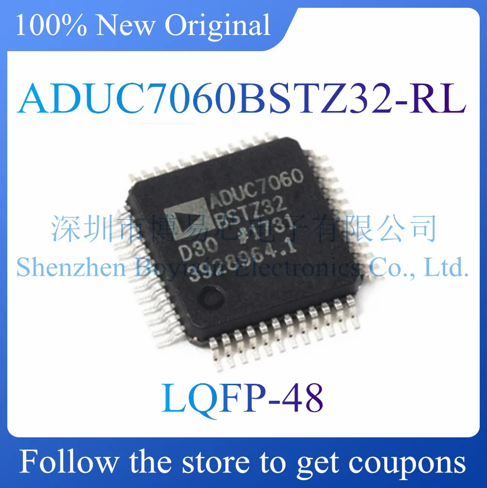 

NEW ADUC7060BSTZ32-RL.Original Product.Package LQFP-48