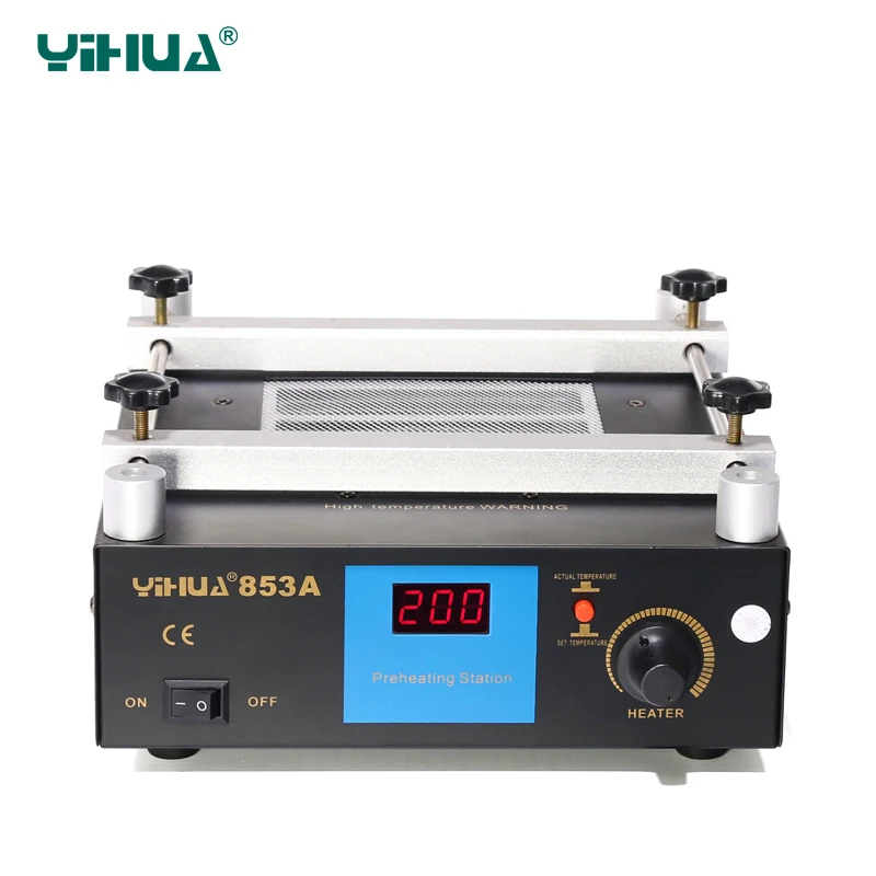 YIHUA 853A Anti Static Bga Rework Station Mobile Phone Preheat Station YIHUA 853A