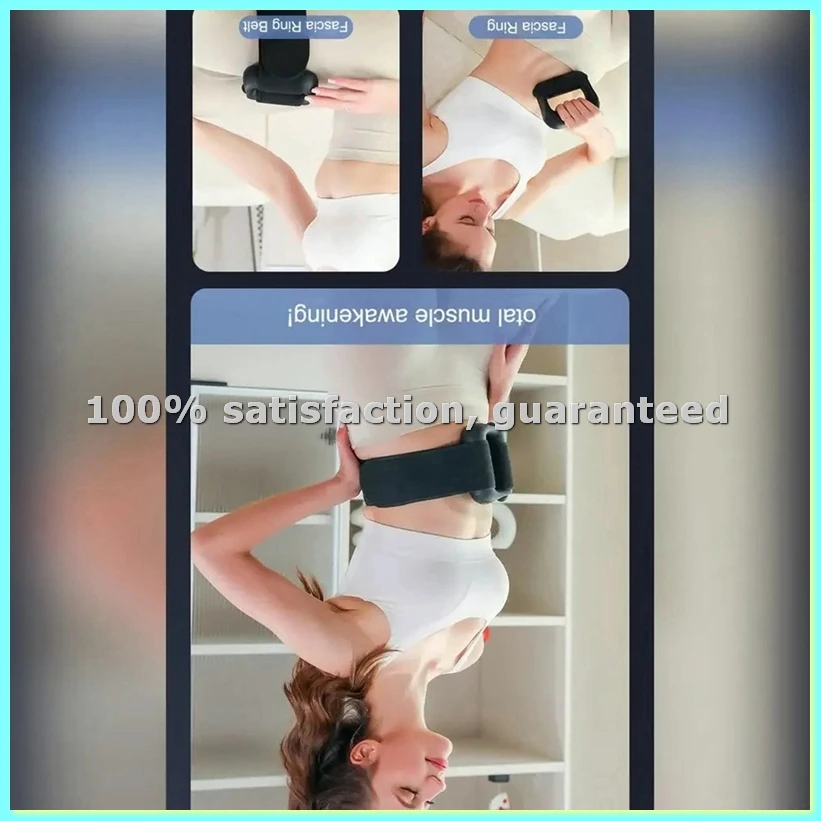 Fascia Ring Fascia Massage Ring, Chatter Massager Shaking Machine Massage Instrument for Neck and Shoulder Yoga Ring-AD23