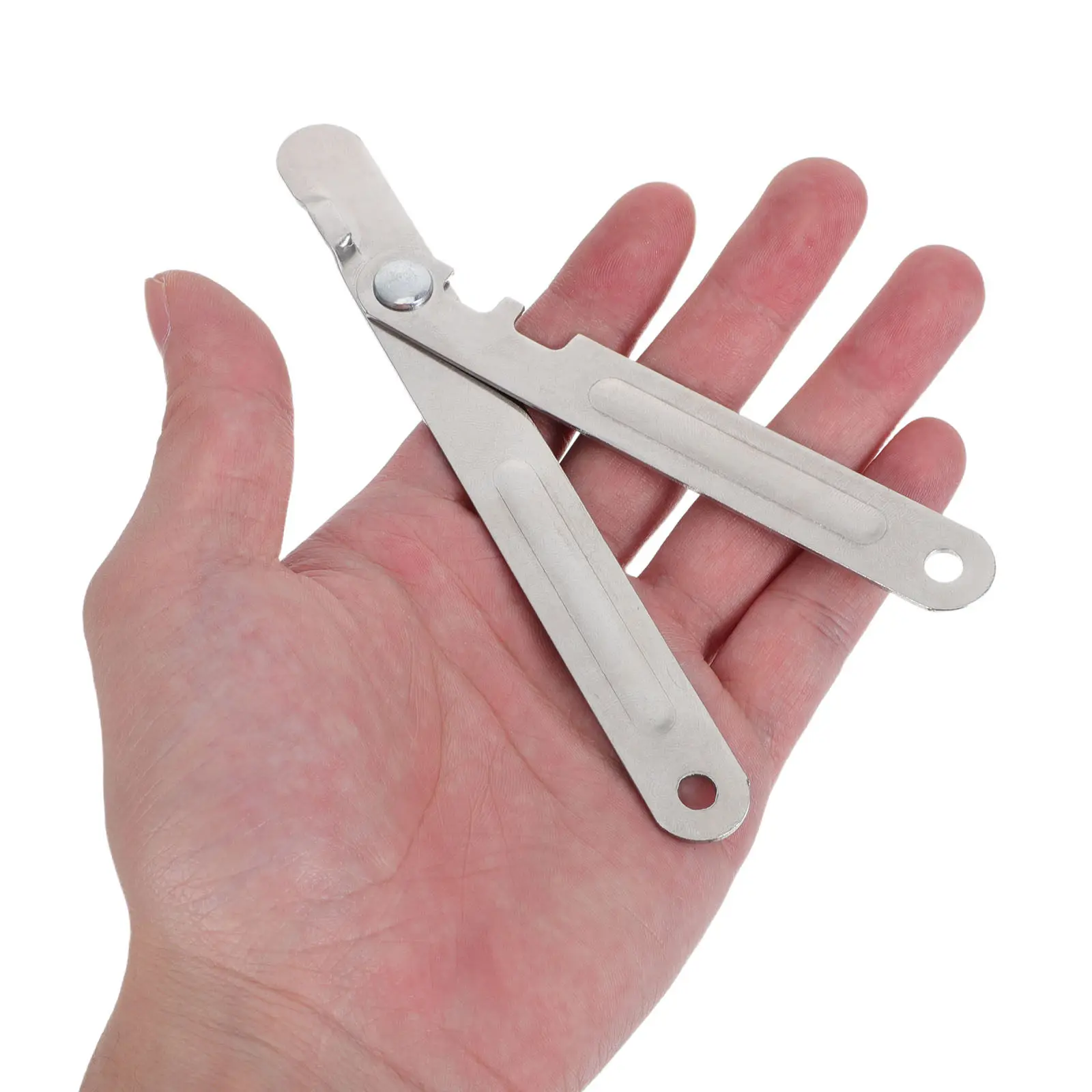 Floor drying rack fixing hardware for households to keep drying rack stable Stainless Steel 4pcs