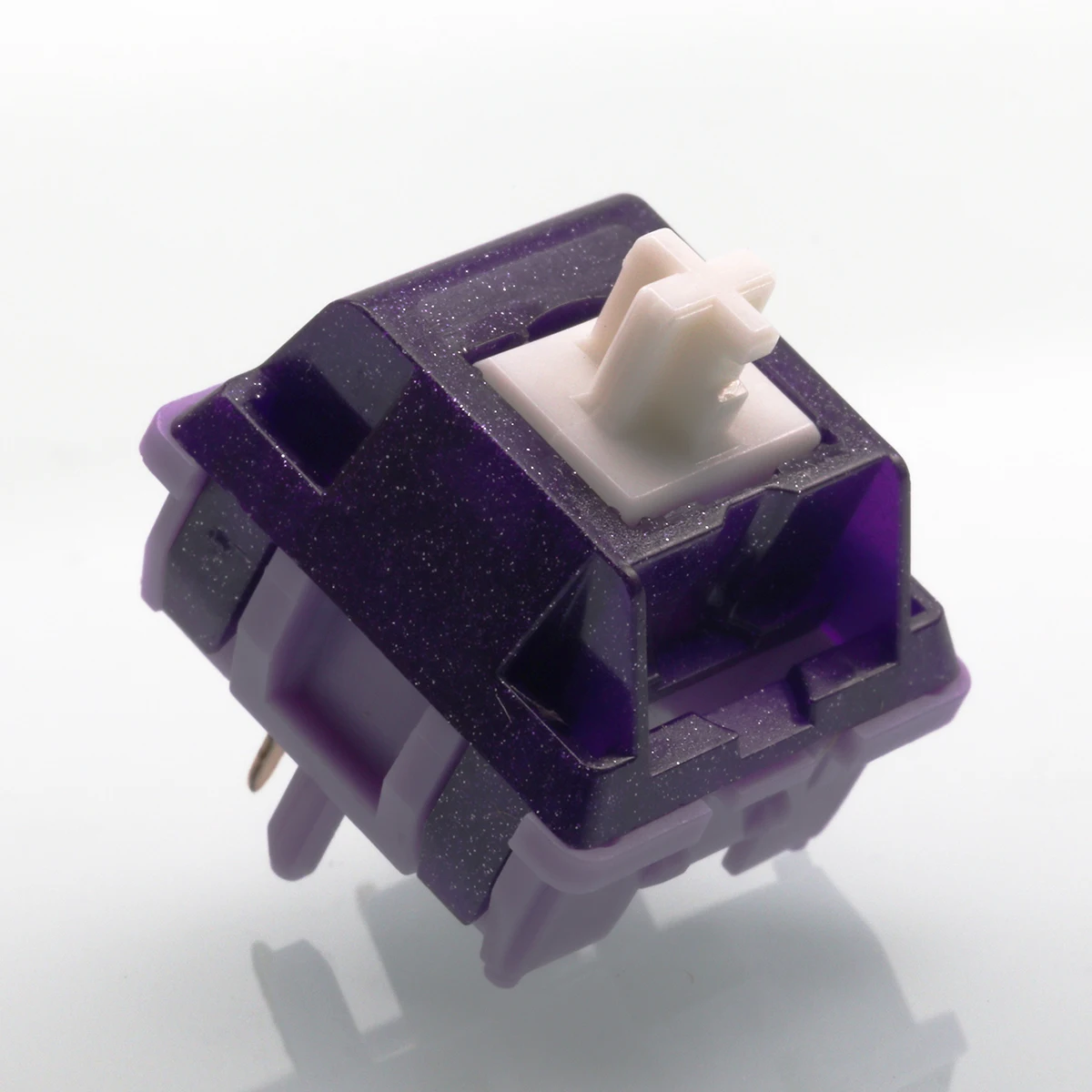 Bitter Tea Purple Switches V2 58g 63.5g Paragraph Tactile Pre-Lubrication HIFI Sound Effects Keyboard Switches