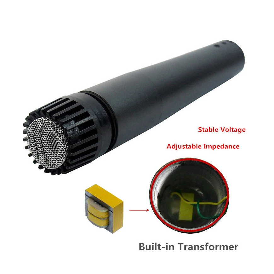 

Top Quality Professional Dynamic Wired Microphone M57 Instrument Vocal Stage Studio Recording Mic