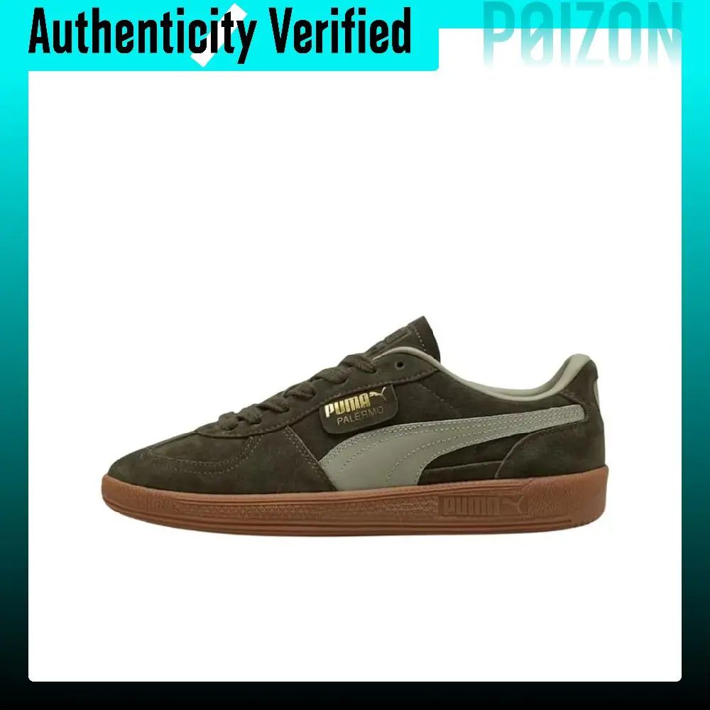 PUMA Palermo German Army Trainers Unisex Green 396463-80