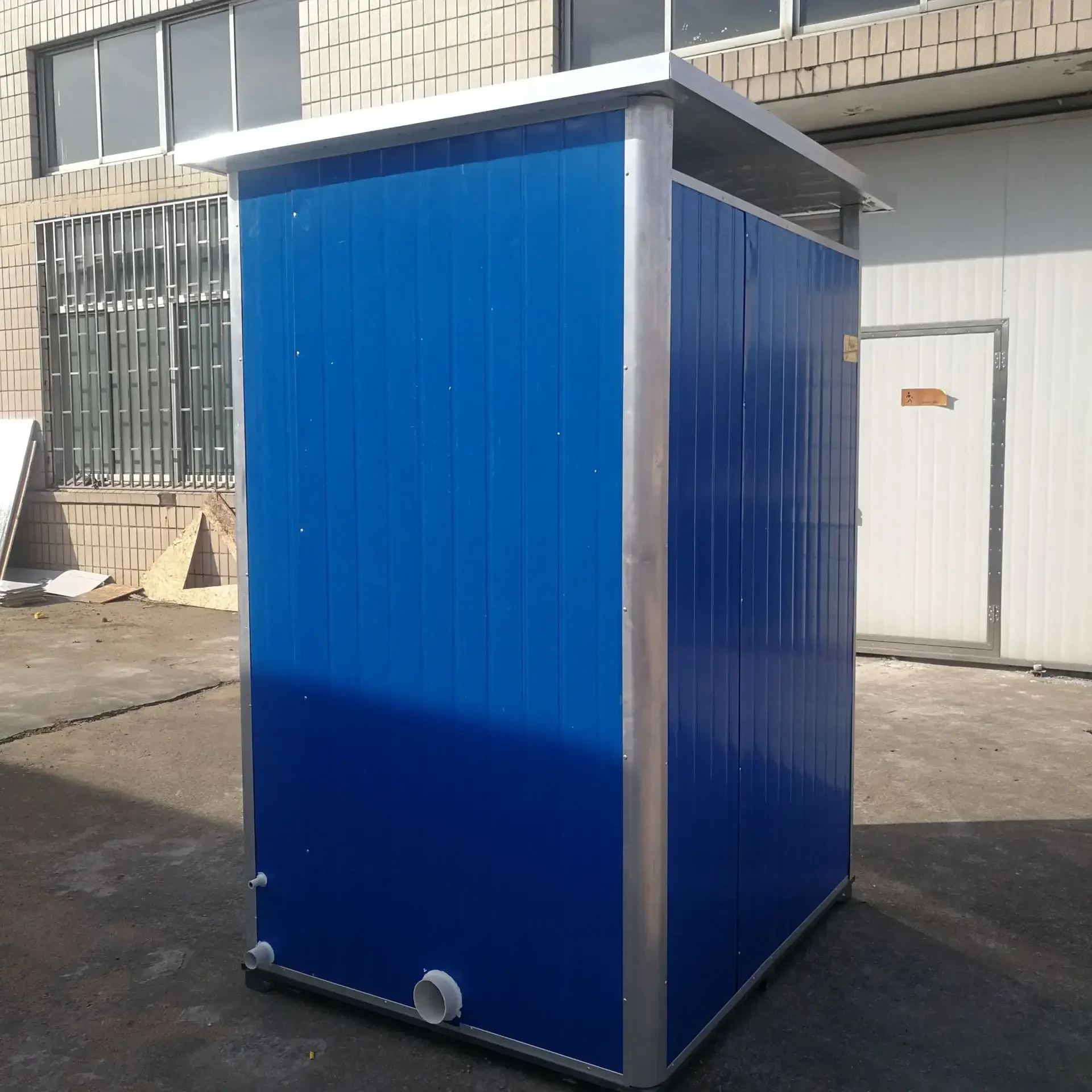 Simple Cheap Outdoor Shower Bathroom Building Construction Site Portable Toilet, Scenic Spot Park Environmental Public Toilet