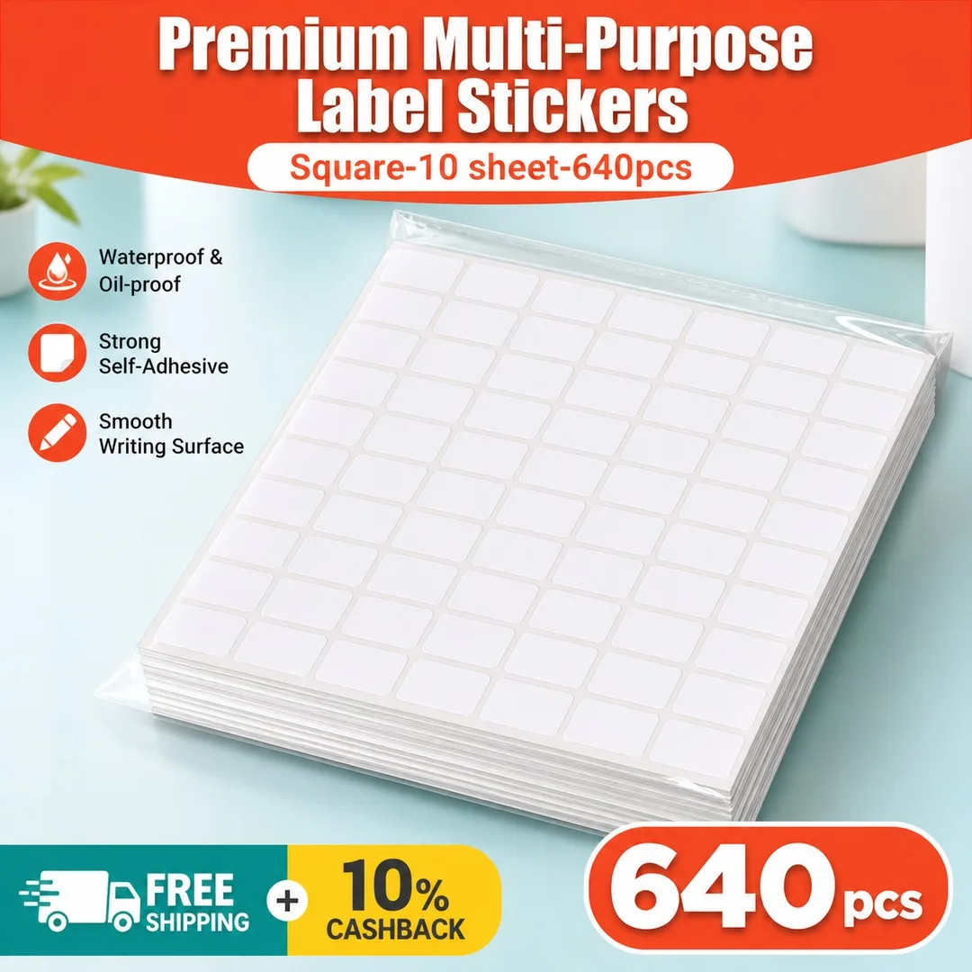 10 Sheet Square Round Classification Folder Label stickers Diamond Painting Tools Distinguish Storage Box Sticker Hot