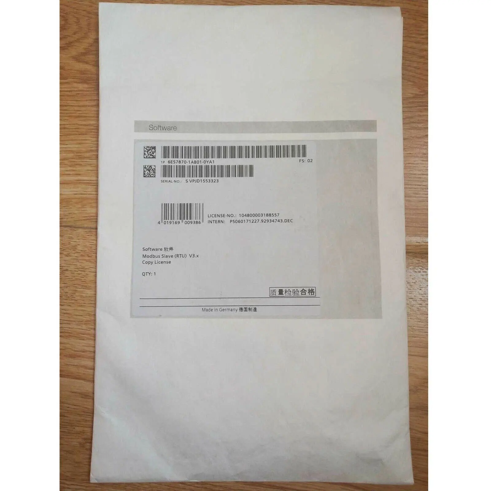 

Brand New 6ES7870-1AB01-0YA0 6ES7870-1AB01-0YA1 Warranty One-year