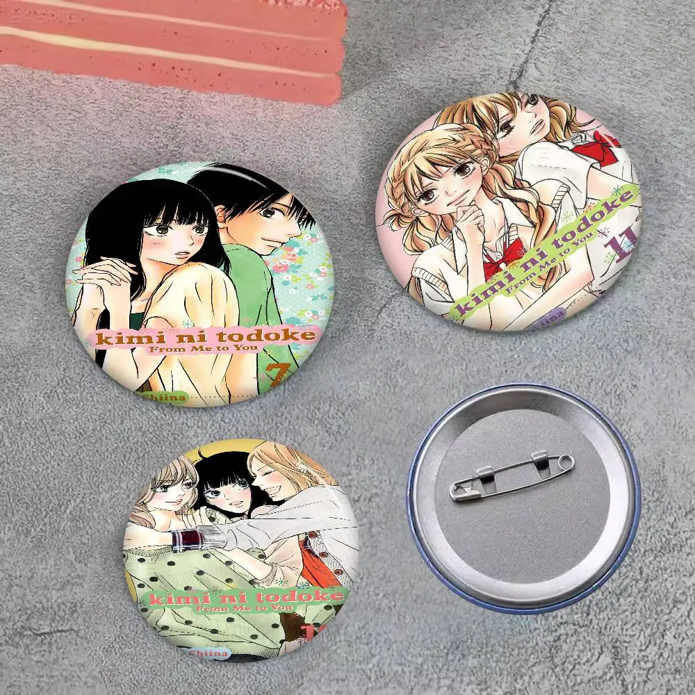 كيمي ني تودوك مني إلىك أنيمي زر دبوس بروش اليدوية للملابس الكرتون شارة ظهره الديكور مجوهرات اكسسوارات #1