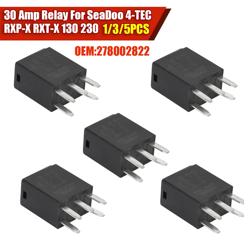 Spark Relay For Ski-Doo Sea-Doo Can-Am 4-TEC RXP-X RXT-X GTX WAKE SPARK GTI GTS BRP 278002822 For New 30 Amp 2012 - 2015