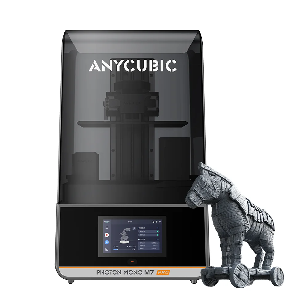ANYCUBIC Photon Mono M7 Pro 14K Prędkość do 170 mm/h Drukowanie Mono MSLA Drukarka 3D 10,1'' LCD Żywica Drukarka 3D Rozmiar 223*126*230m — zdjęcie produktu 7