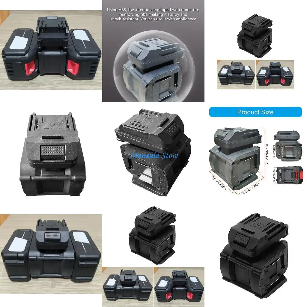 

U2JC 18V LiBatteries Converter for BL1840 BL1845 BL1860 Power Electric Tool Safely