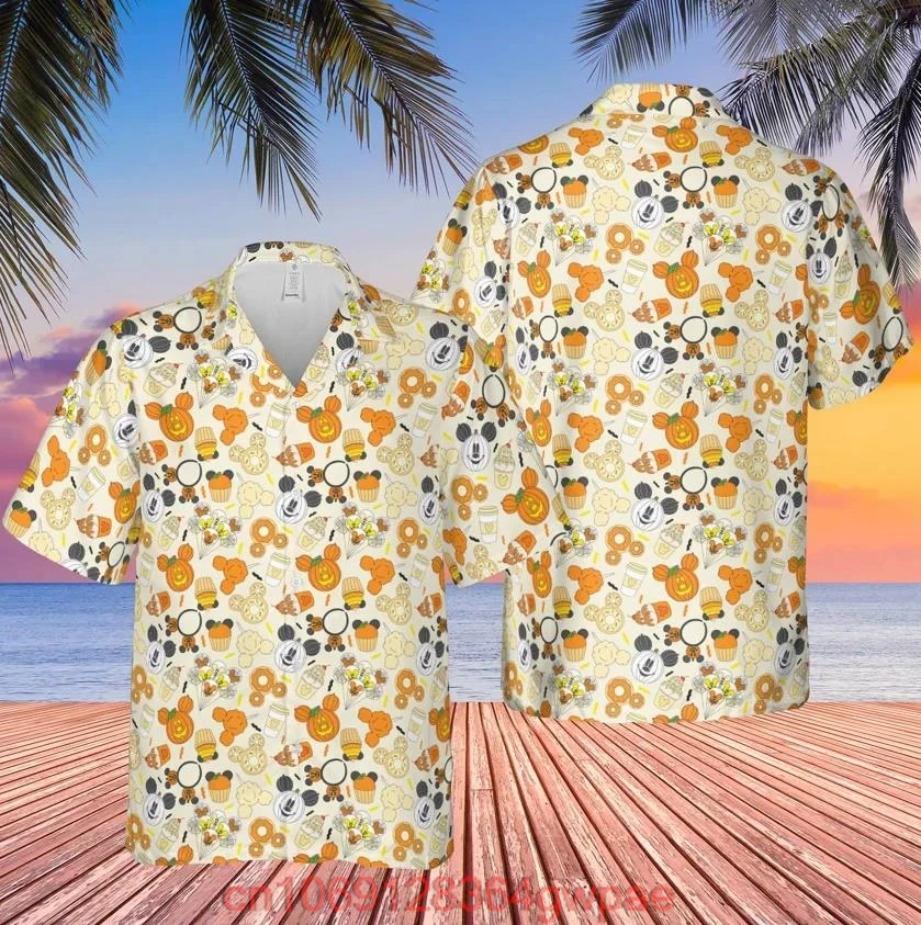 Disney Mickey Mouse Hawaiian Shirt,Summer Beach Trip Family Hawaiian Shirt, Aloha Hawaiian Beach Shirt